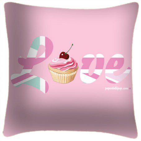 Love Cupcake Pillow