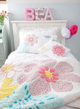 Rosie Pink Floral Fabric Wall Letters