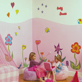 Funky Flowers Wall Decals