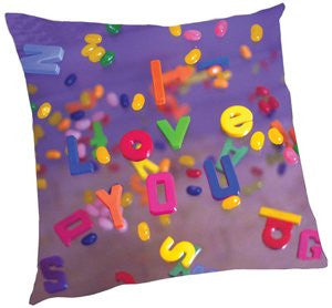 I Love You Letters Pillow