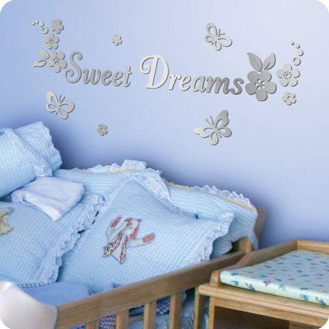 Mirror Sweet Dreams Wall Decals