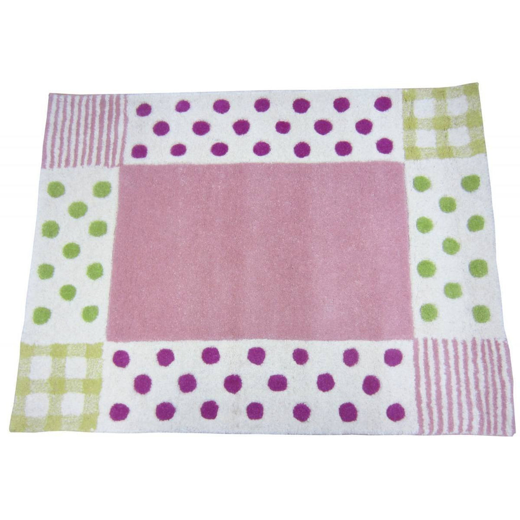 Pink & Green Rug