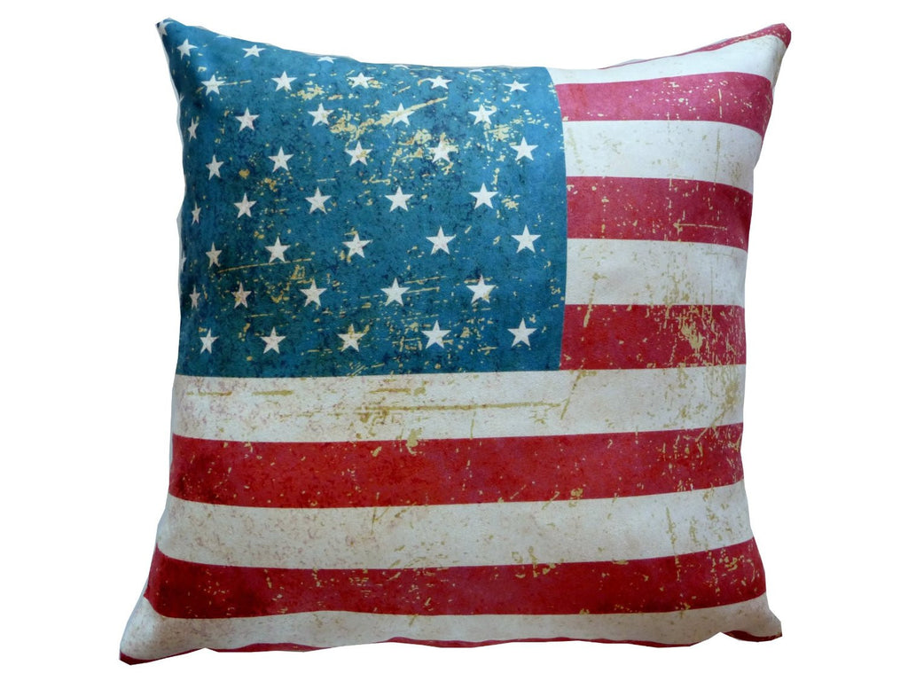 American Flag Stars & Stripes Pillow