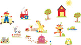 Funberry Farm Animal Wall Decals