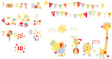 Jolly Jamboree - Jungle / Zoo Animal Wall Decals