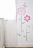 Beyond the Meadow Flowers and Butterflies Wall Decals