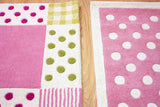 Pink & Green Rug