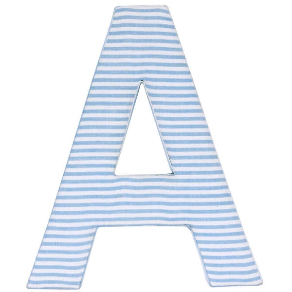 baby blue letter a