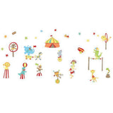Mr. Giggles Circus Animal Wall Decals