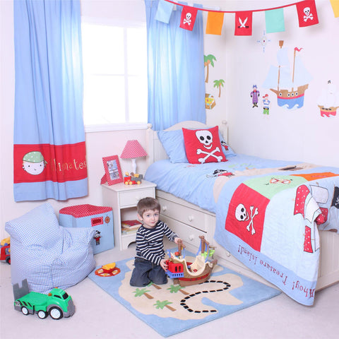 Boys Pirate Rug - Kids Room Decor – Fun Rooms For Kids