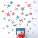 Stars Fabric Wall Decals