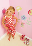 Polly Patch Flowers Wall Decals