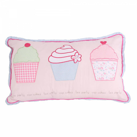 Tea Party Cupcake Pillow