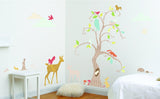 Woodland Tree Nursery Wall Decals