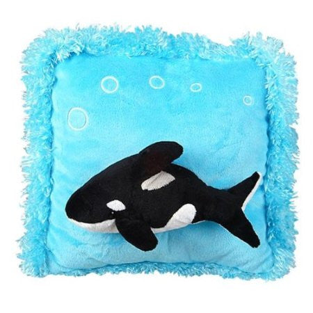 Raised Whale Pillow